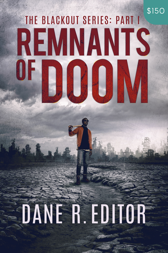 Premade Science Fiction / Post-Apocalyptic Book Cover Design: Remnants of Doom